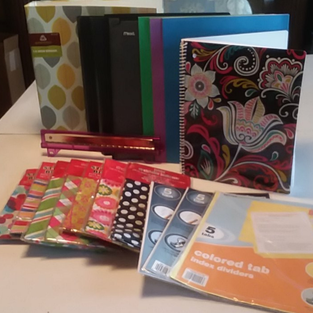 NWOT School supplies